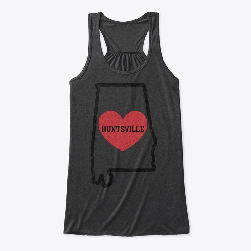 Huntsville Alabama Heart Shirt City 