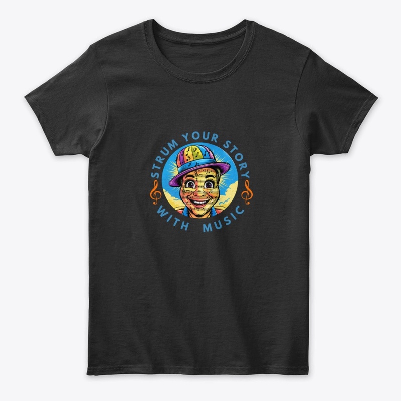 A vibrant musical expression design