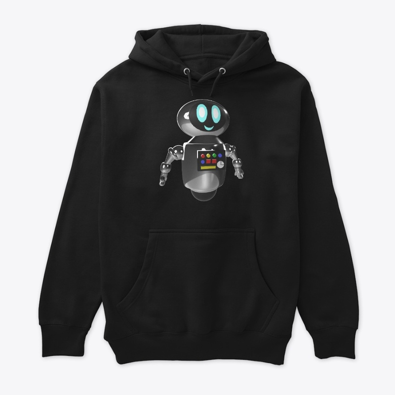 Cute Robot with button