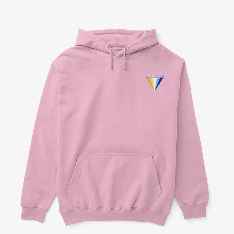 Aroace Pride Flag Triangle - Corner