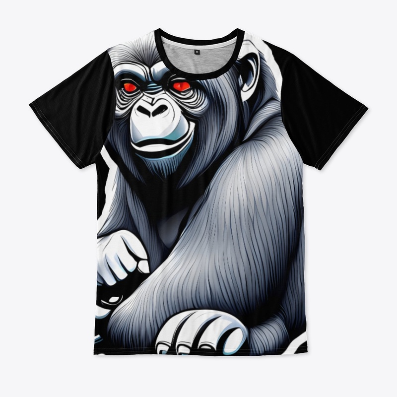 Gorilla Red Eyes