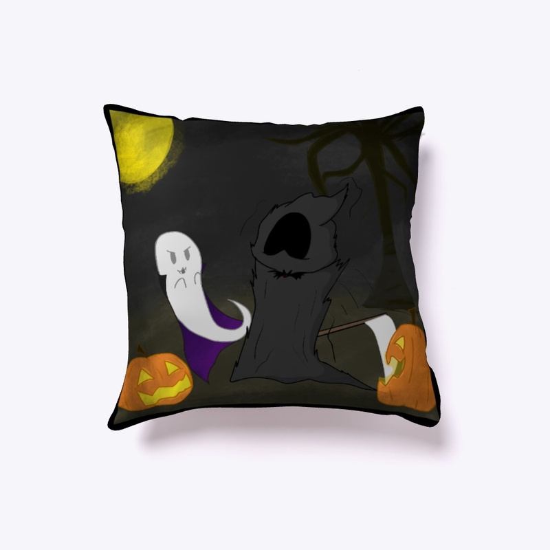REAPER T Scared to Death Pillow