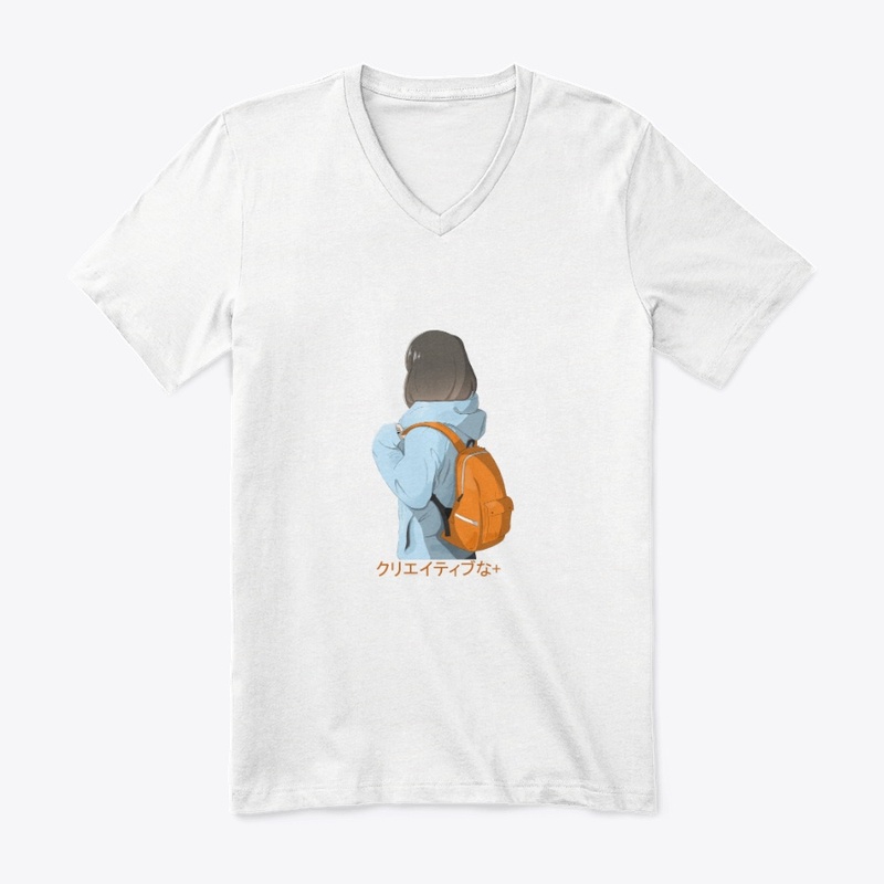 Orange bag T-shirt