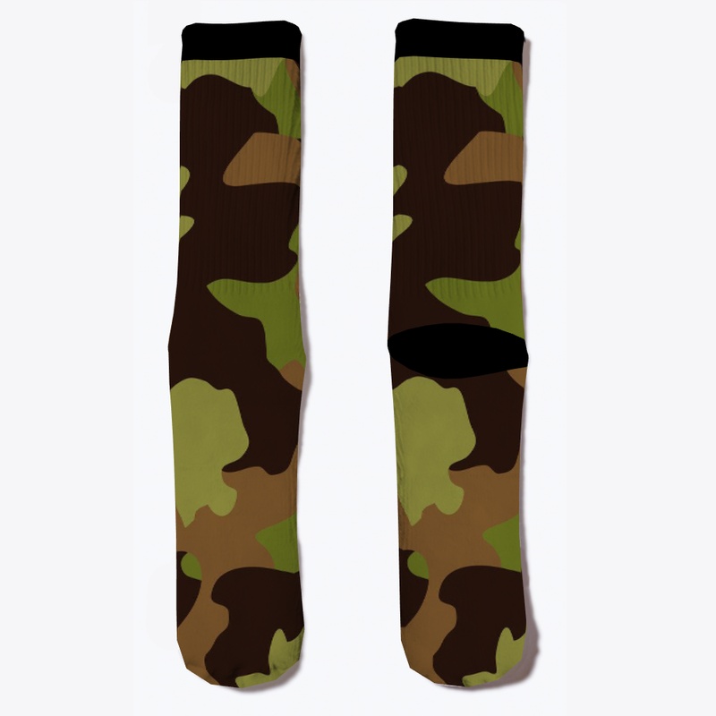 Camo Pattern  Socks