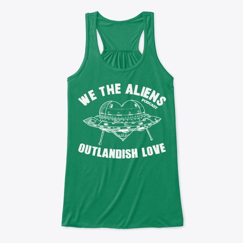 Outlandish Love Flowy Tank Top (White)