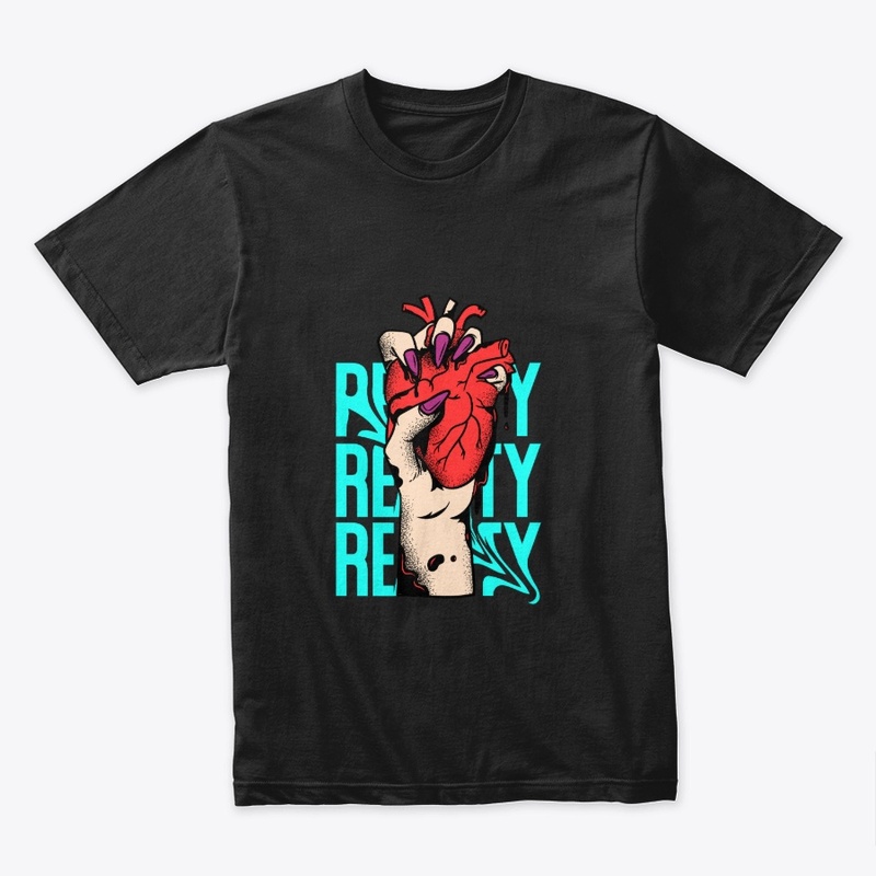 READY TO BLEED – Dark Heart Graphic