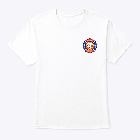 Station 4 Trial White T-Shirt Front