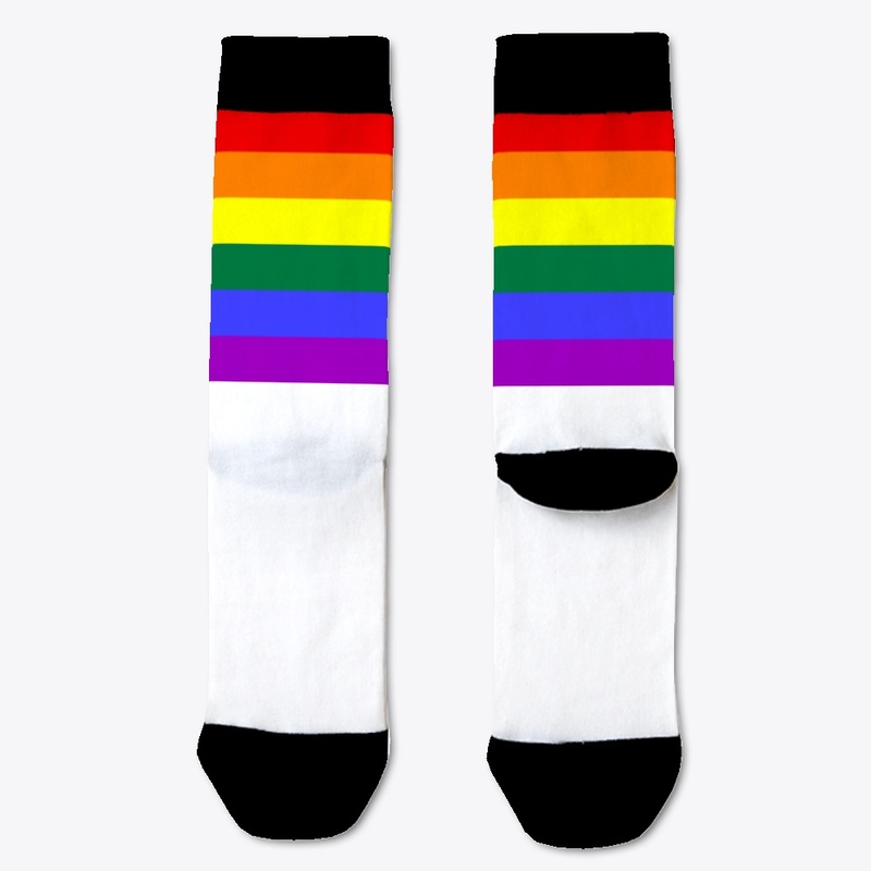 Rainbow Flag Socks