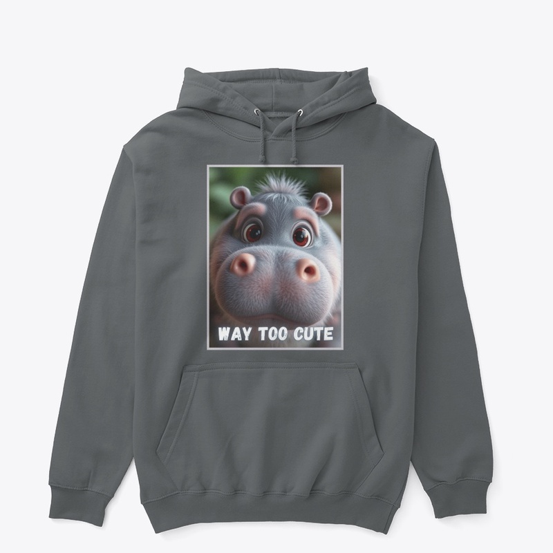 Way Too Cute - Hippo