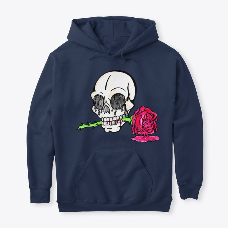 Pullover Bones Blood and Roses