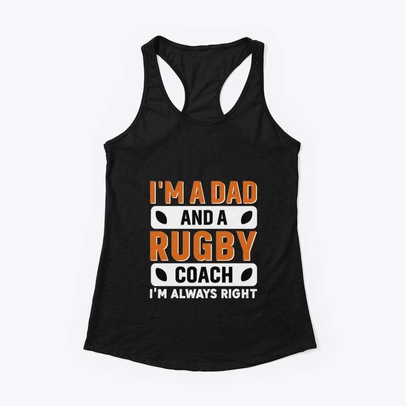 I'm a dad and a rugby coach