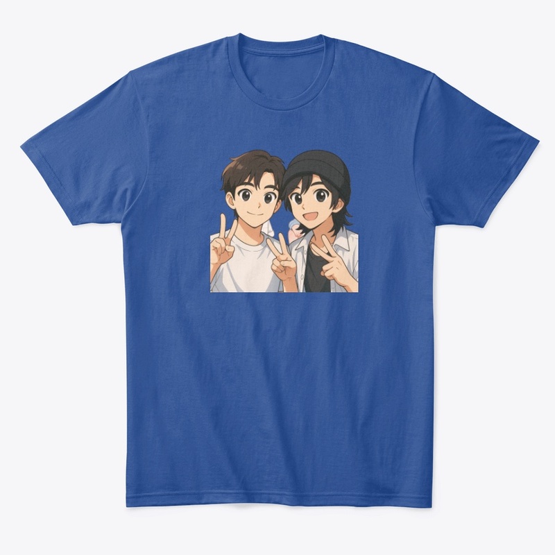 BJYX Anime Duo | Peace Sign Pose