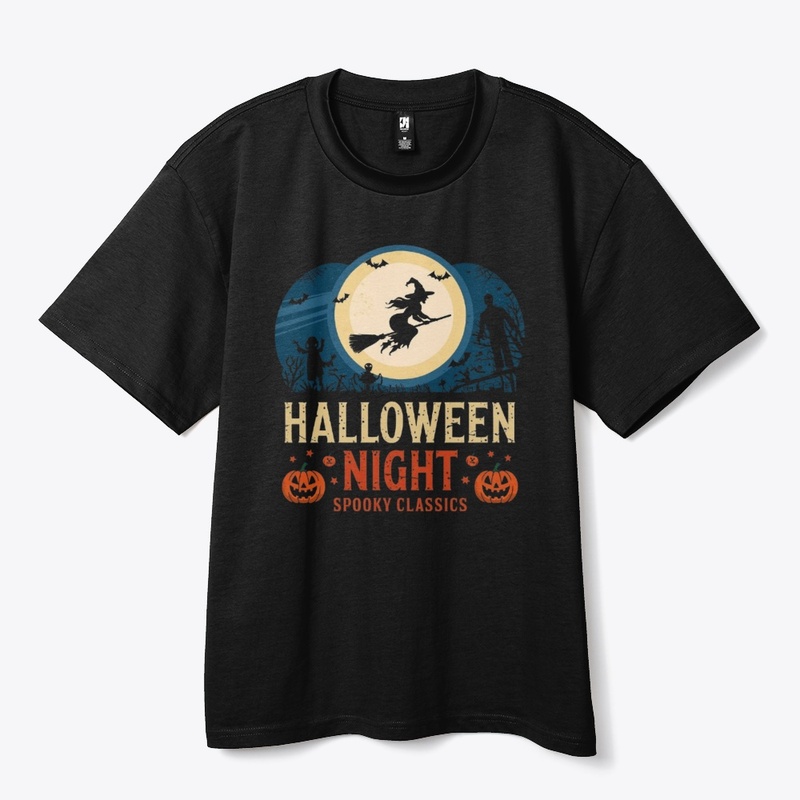Vintage Halloween Poster - Retro Horror