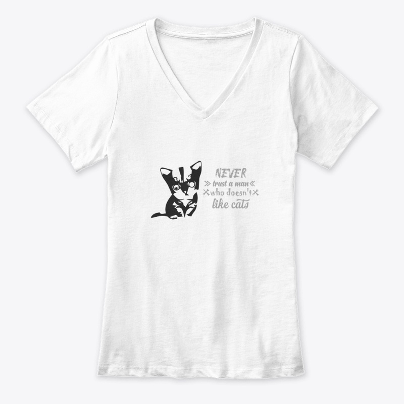 Never Trust A man who doesn't love cats