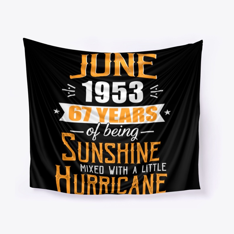 June 1953, 67 Years Anniversary Gift