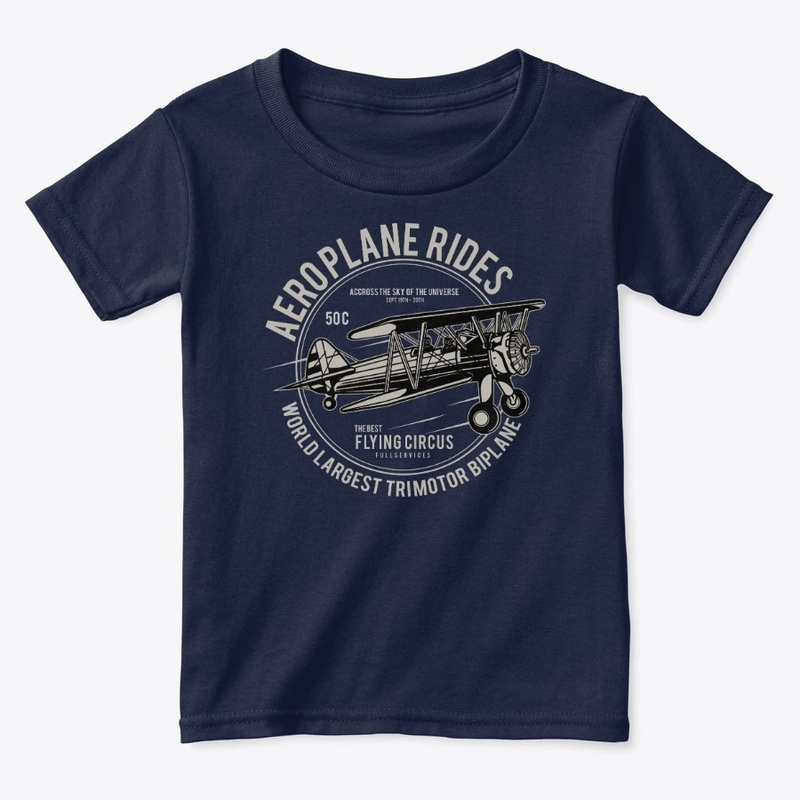 Aeroplane Rides Kids Tee and Hoodie