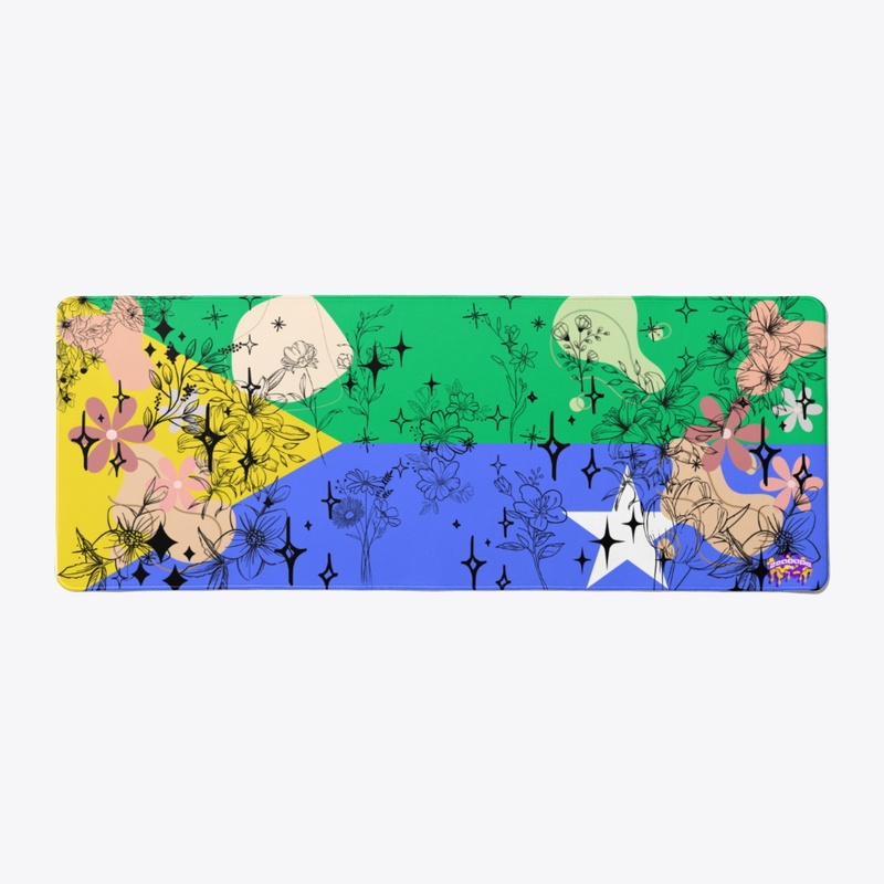 Somali Tri-Frag Lotus Harmony mousepad