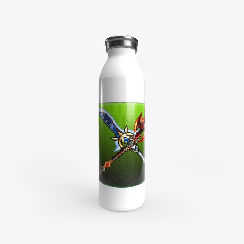 Fighter and Swords drinkware