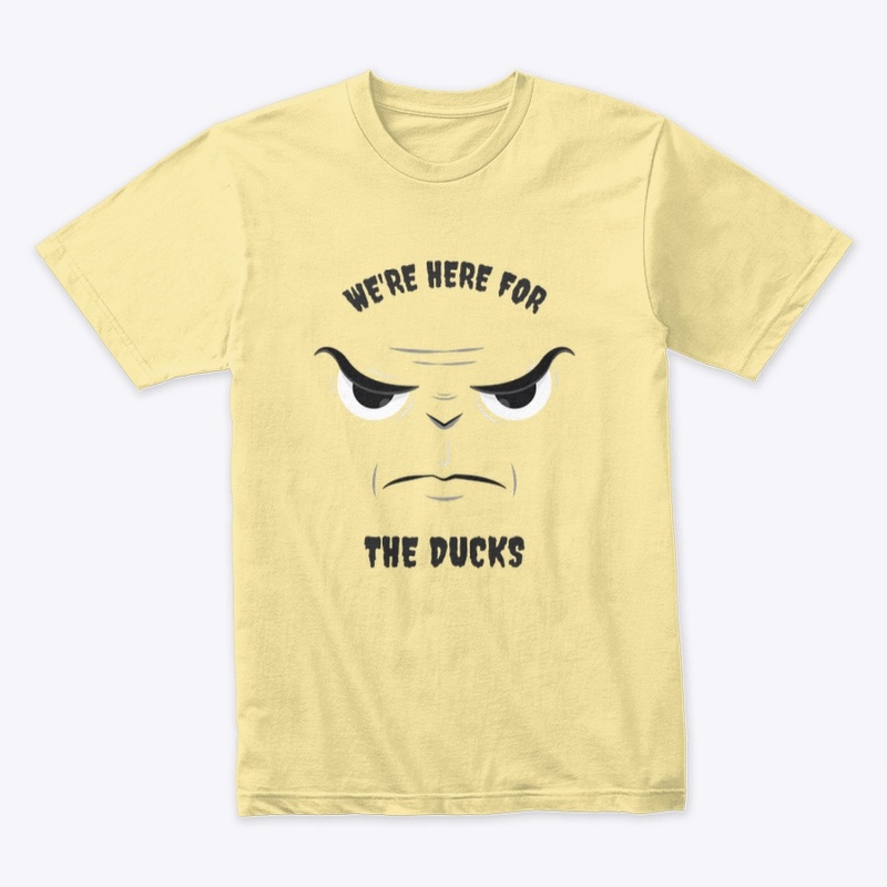 Ducks are scary