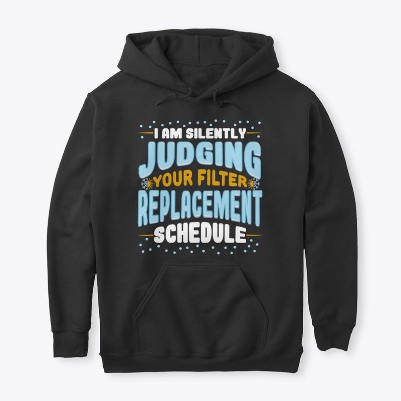 Funny HVAC Tech Gift Silently Judging