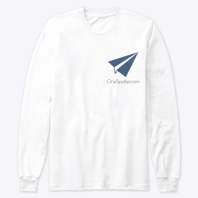 OneSpotter Long Sleeve Blue Logo