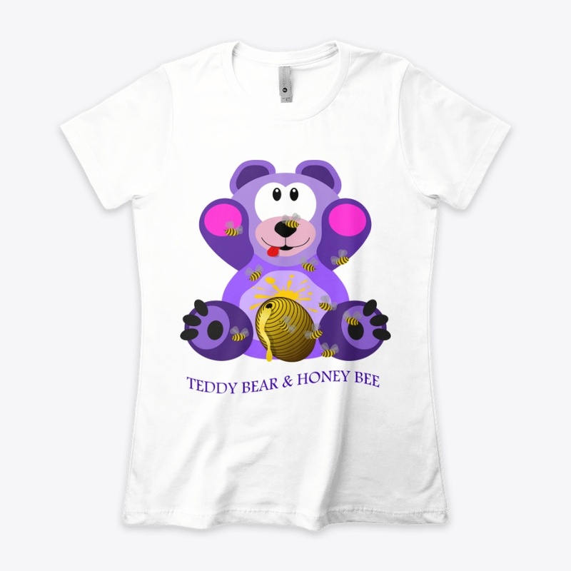 TEDDY BEAR & HONEY BEE