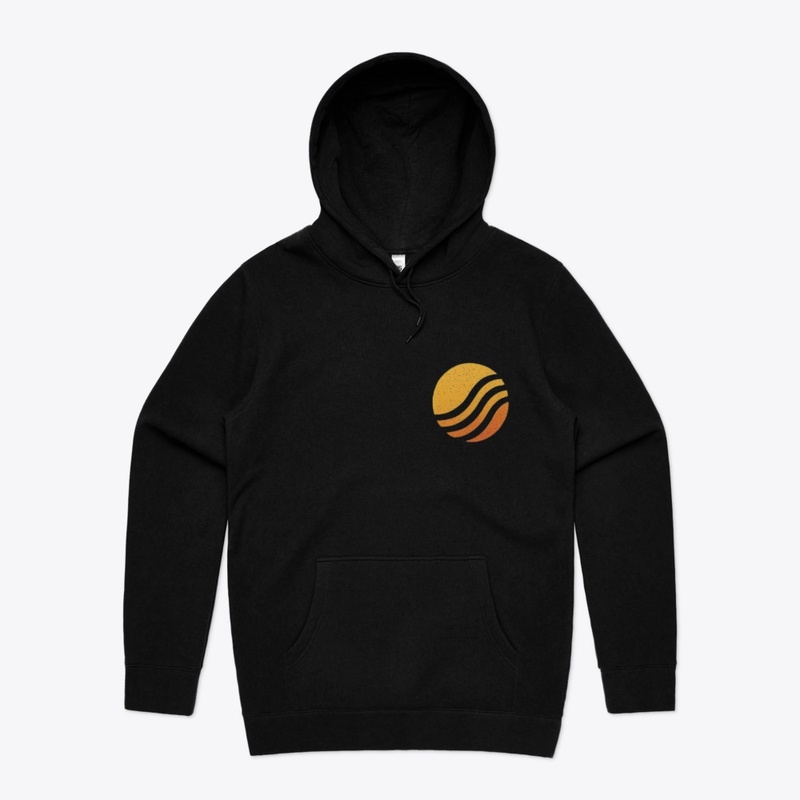 Retro Sunset Waves Beach T-Shirt