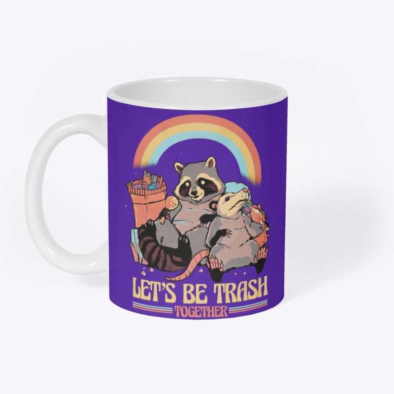 Raccoon and Possum, Funny Trash Party