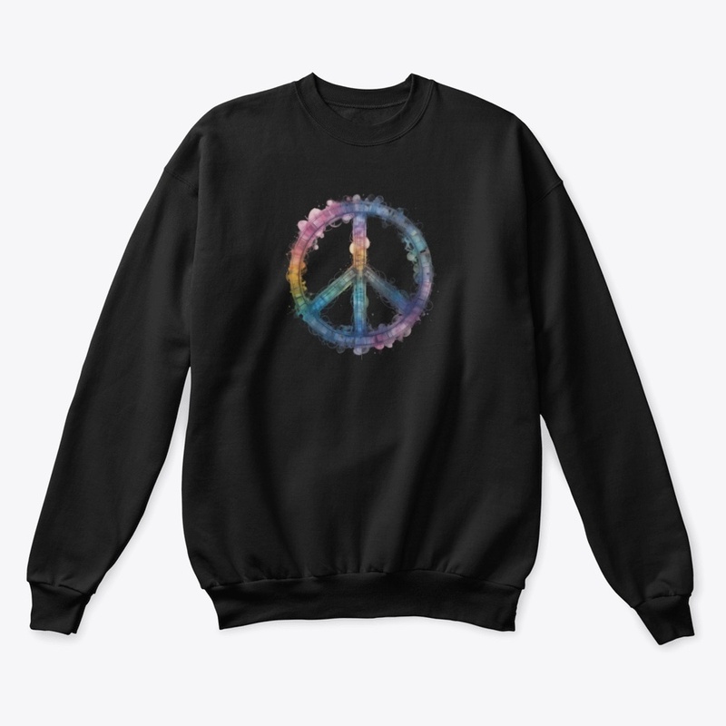 Peace | Watercolor Tie Dye