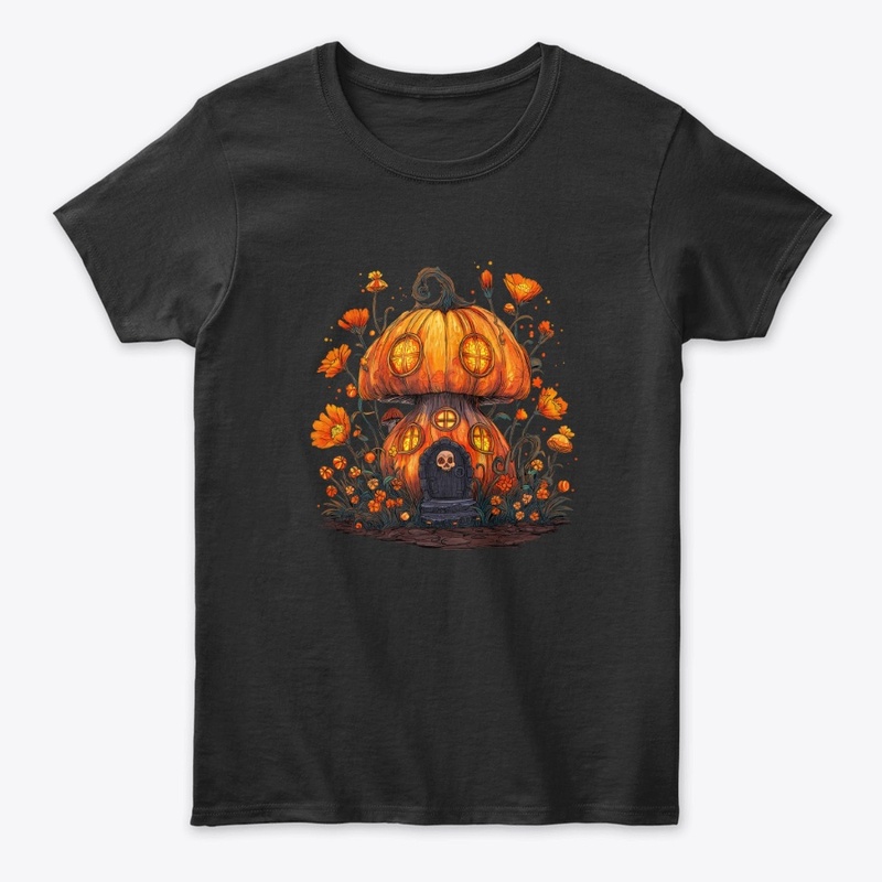 Pumpkin Mushroom House