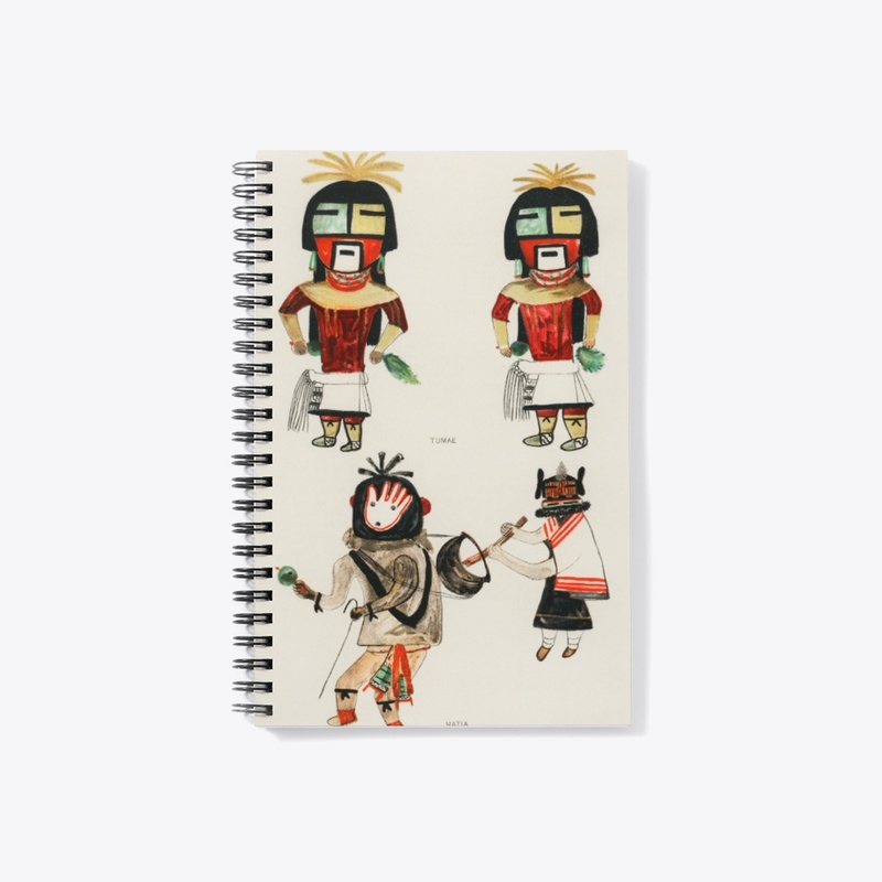 Hopi Katcinas (1895) Notebook