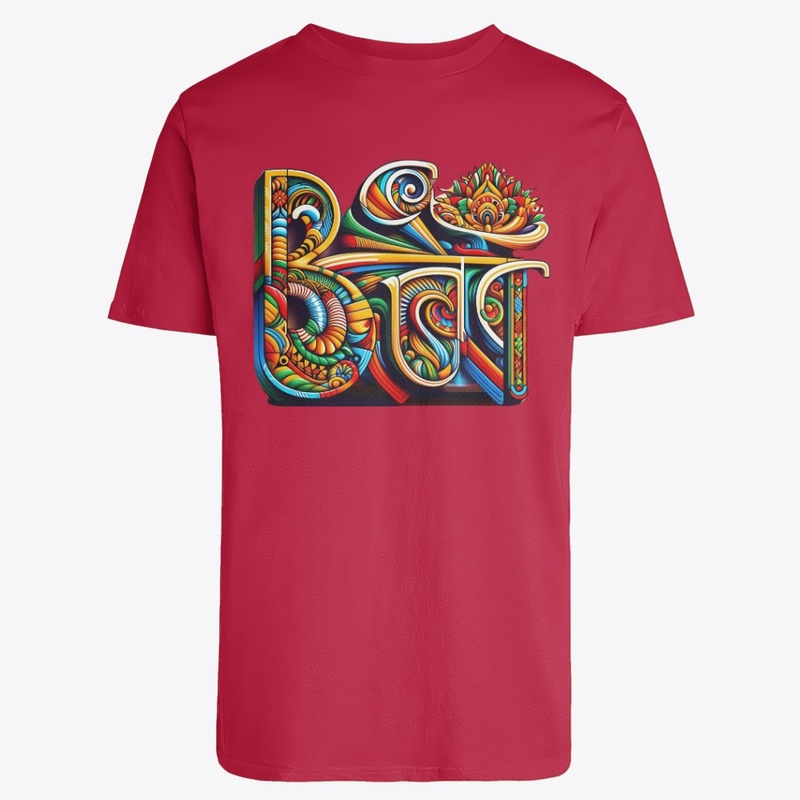Vibrant Mandala-Inspired Boho Typography