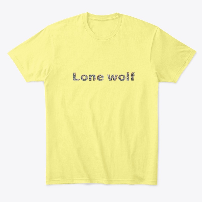 lone wolf-wolf design