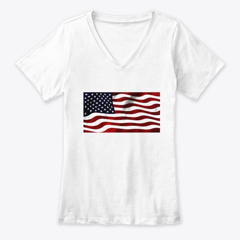 Best 4th of July Gift  American flag Tee