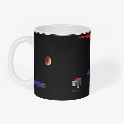Fight 23 Mug Black T-Shirt Front