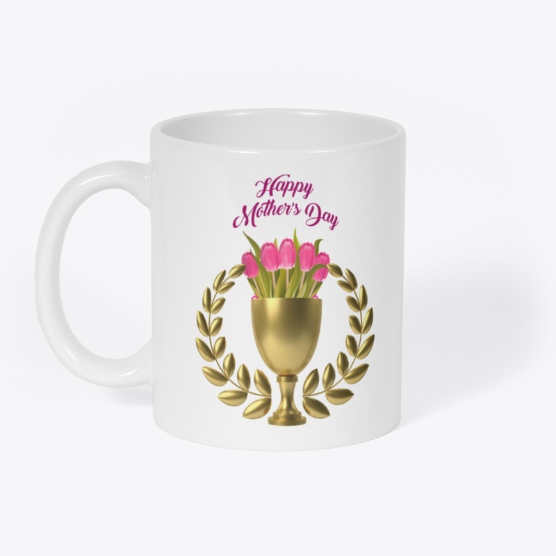 Happy Mother's Day with tulips
