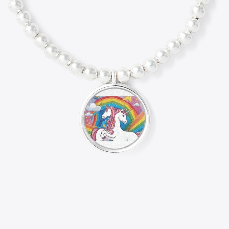 Unicorn Serenade Beneath the Rainbow