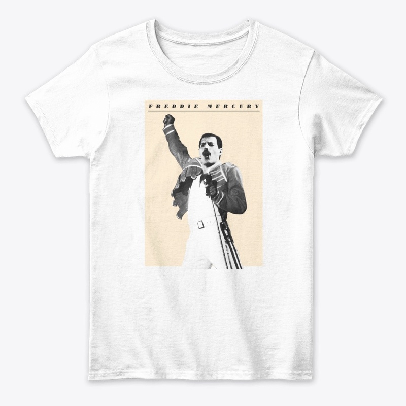 Freddie Mercury Official Shout Punching Air