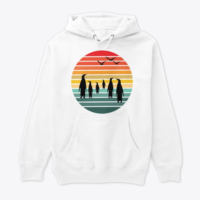 Retro vintage sunset design