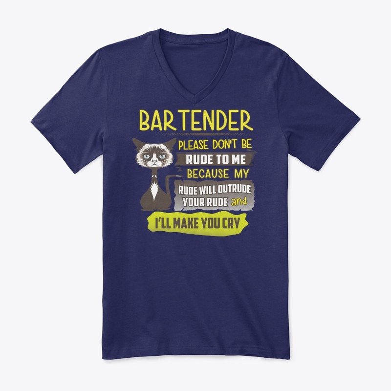Rude Bartender Shirt