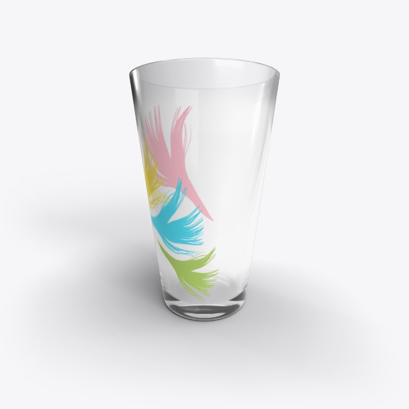 TREE MODERN SIMPLE FEATHER DESIGN