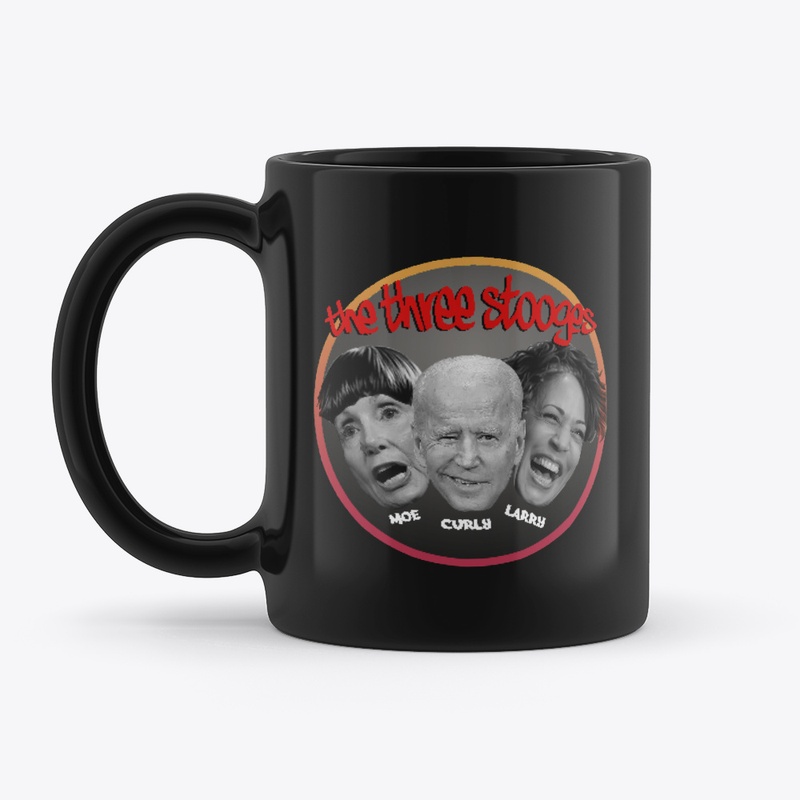 Stooges Pint Glass