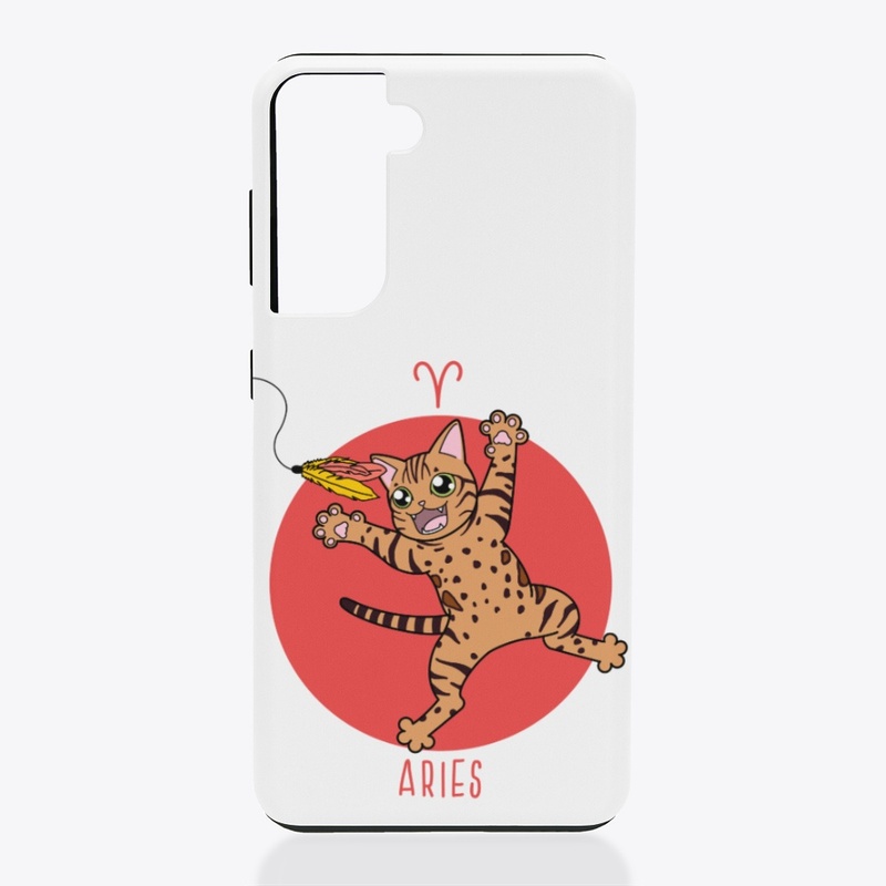 Zodiac Cat - Aries (Stationery)