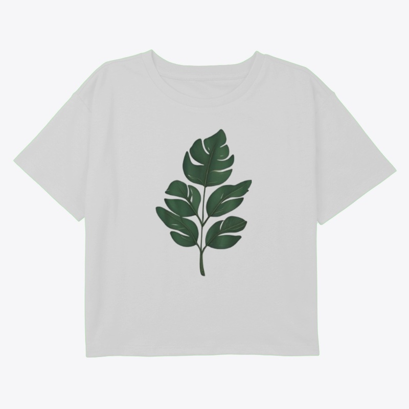 Tropical Monstera Leaf