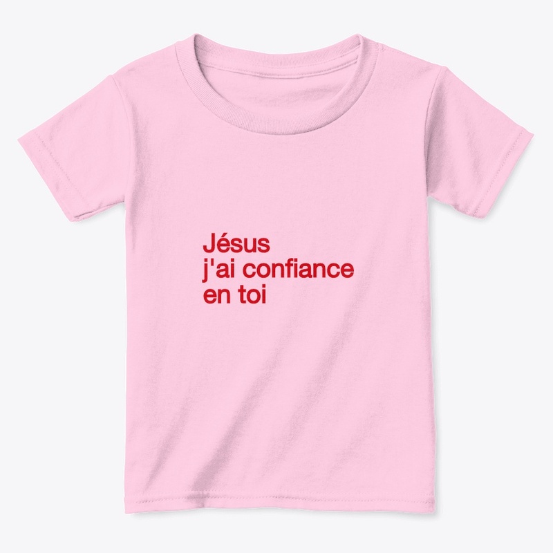 Jésus confiance