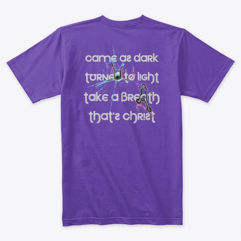 Genesis   T Shirt   Turned To Light Purple Rush T-Shirt Back
