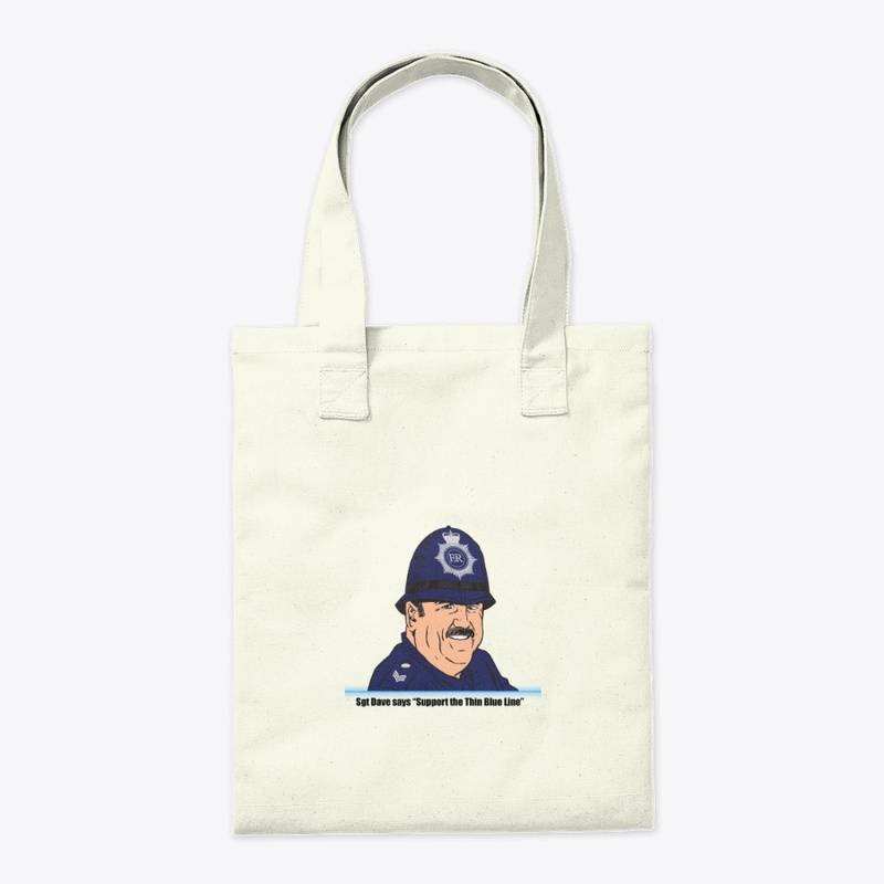 Sgt Dave Thin Blue Line Tote Bag