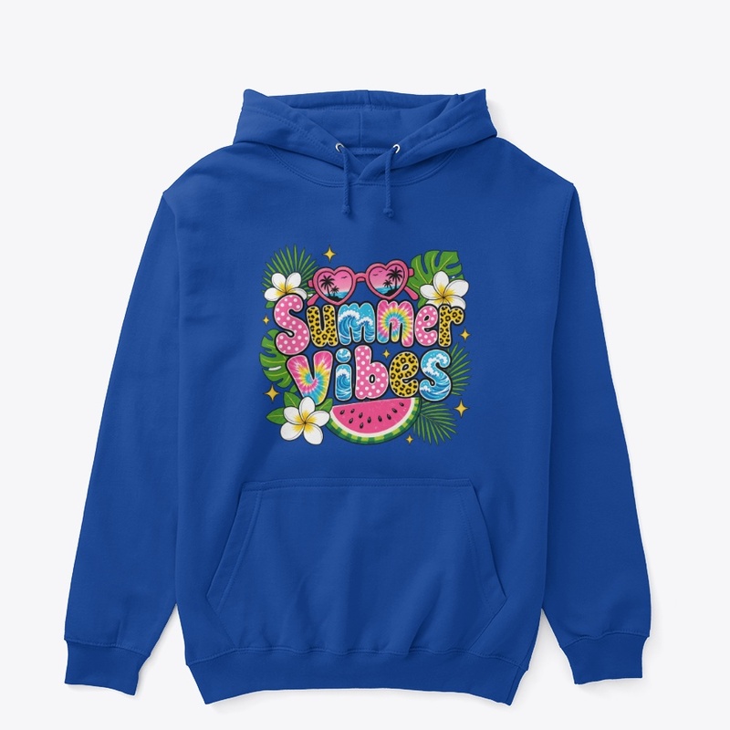 Colorful Beach T-Shirt Design