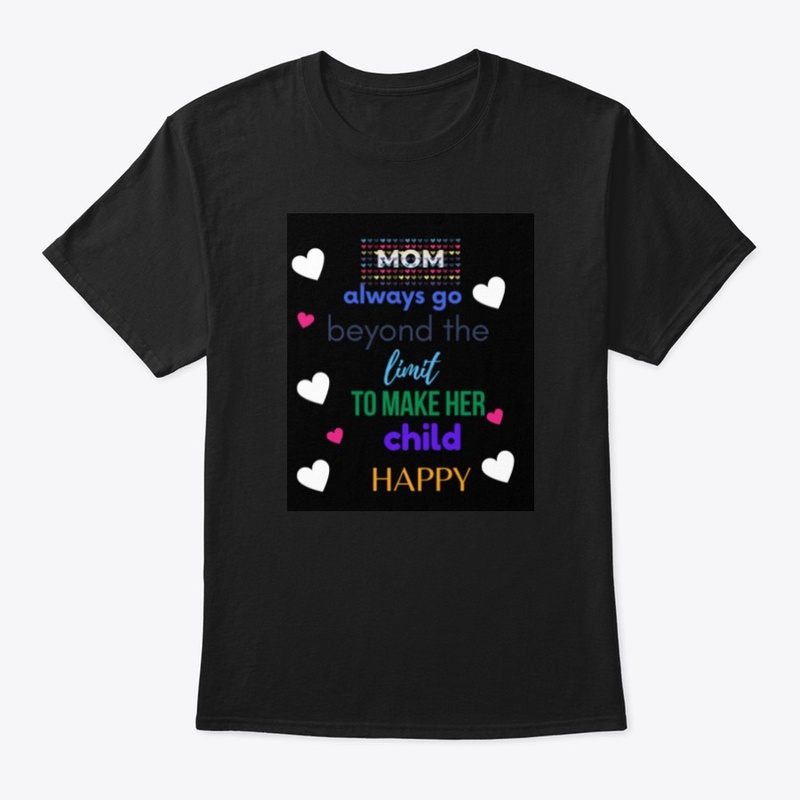 Mother's Love Tee Black - MOM