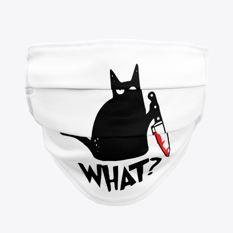 Murderous Black Cat With Knife | What? 